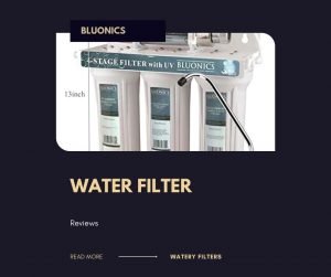 Bluonics Water Filter Reviews